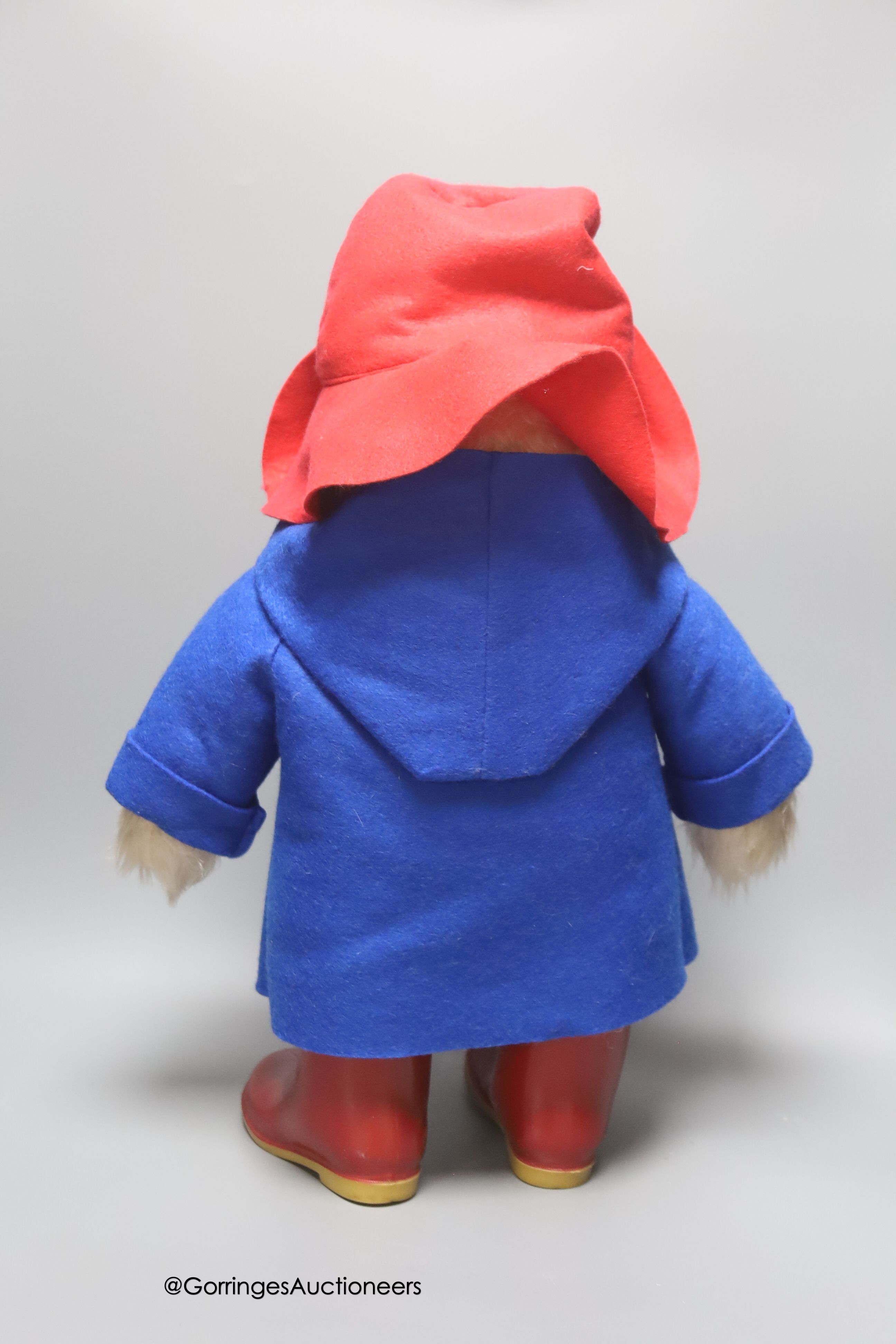 Gabrielle Designs Paddington in mint condition with Dunlop boots, 18 inches